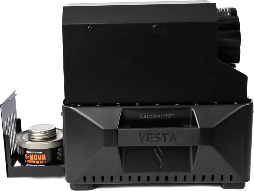 VESTA Self-Powered Camping or Indoor Heater & Stove